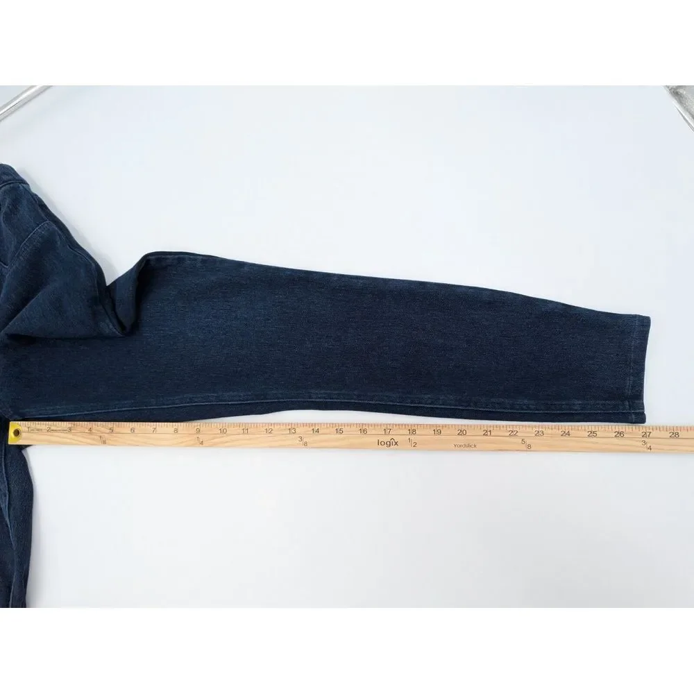Spanx Jean-ish Ankle Leggings Blue Stretch‎ Denim 20018R Women's Size Medium